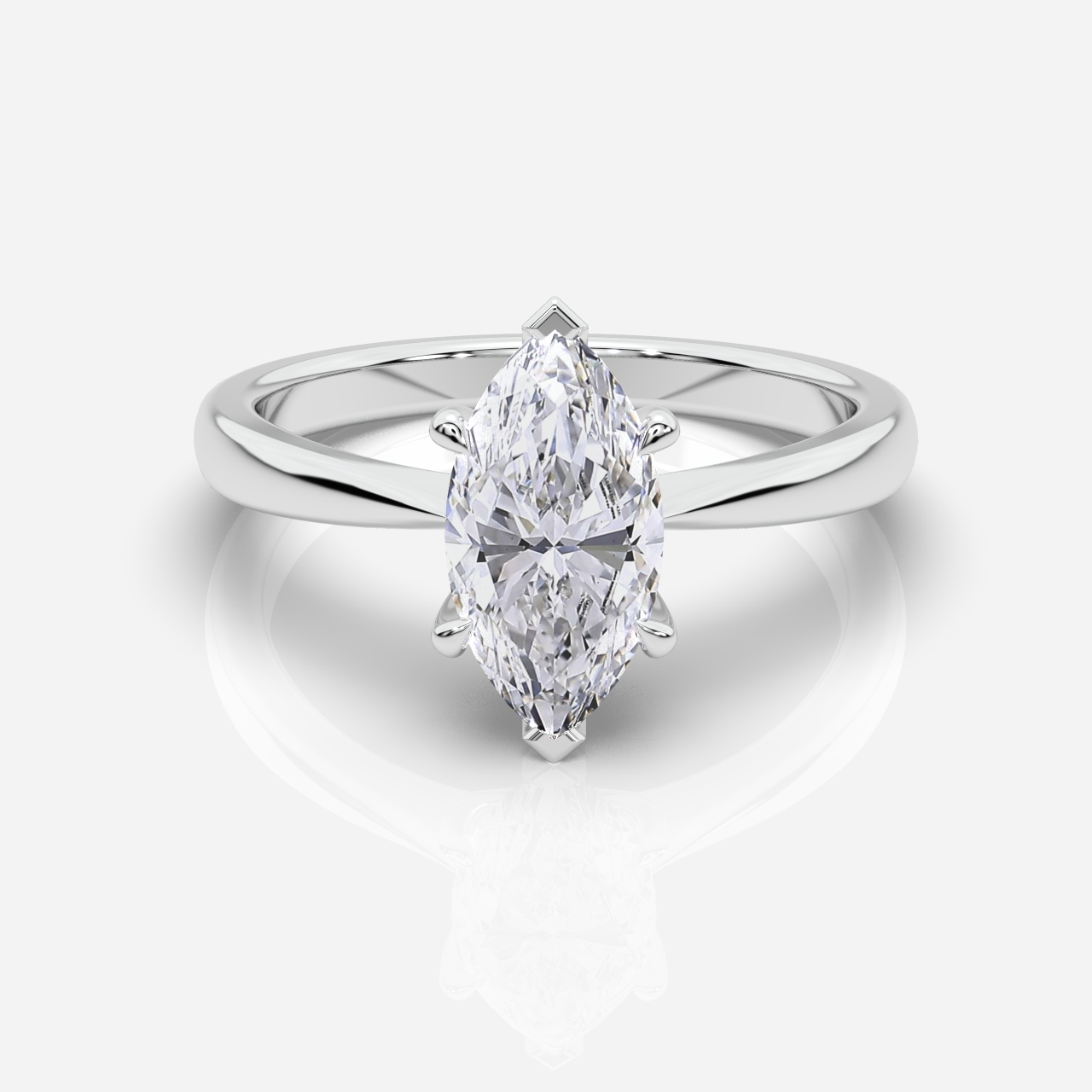 Ava Solitaire Marquise